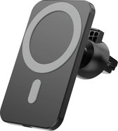 Magnetische autolader voor MagSafe iPhone - MagSafe magnetische draadloze autolader voor iPhone 12 modellen - 15 watt draadloze autolader met MagSafe | VISTA