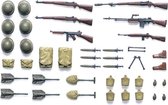 1:35 Tamiya 35206 Diorama-Set WWII US Infantry Weapons Plastic kit