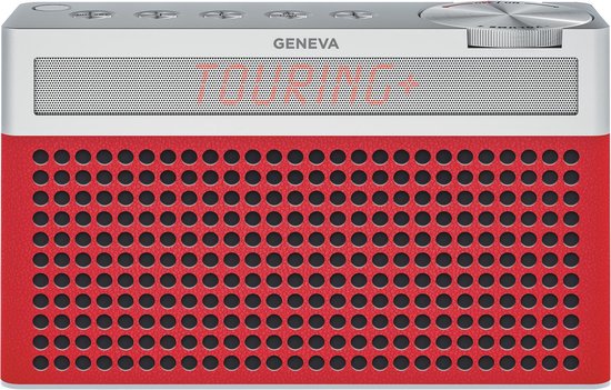 GENEVA Touring S+, DAB/DAB+/FM radio, rood