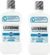 Bol.com Listerine Advanced White Voordeelbox - 2 x 500 ml aanbieding