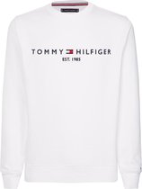 Tommy Hilfiger Sweater Logo Wit (MW0MW11596 - YAF)