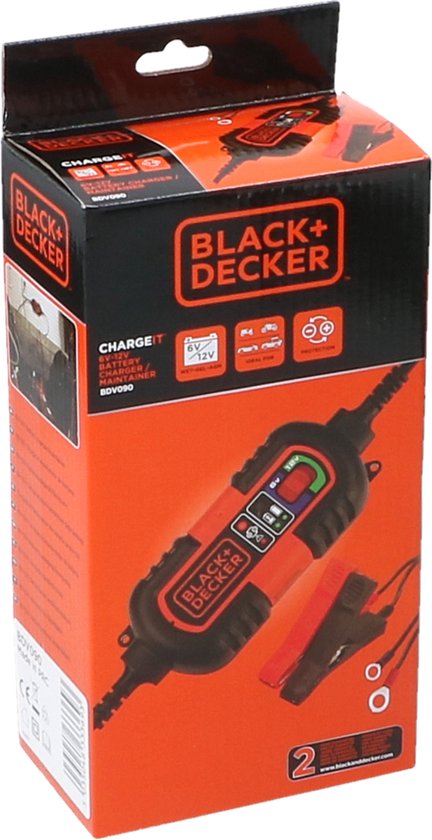 Black & Decker BDV090 - 6V 12V Battery Charger and Maintainer 