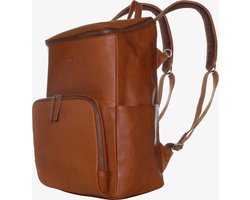 MOZZ BAGS - Luiertas Rugzak Beloved Backpack Cognac