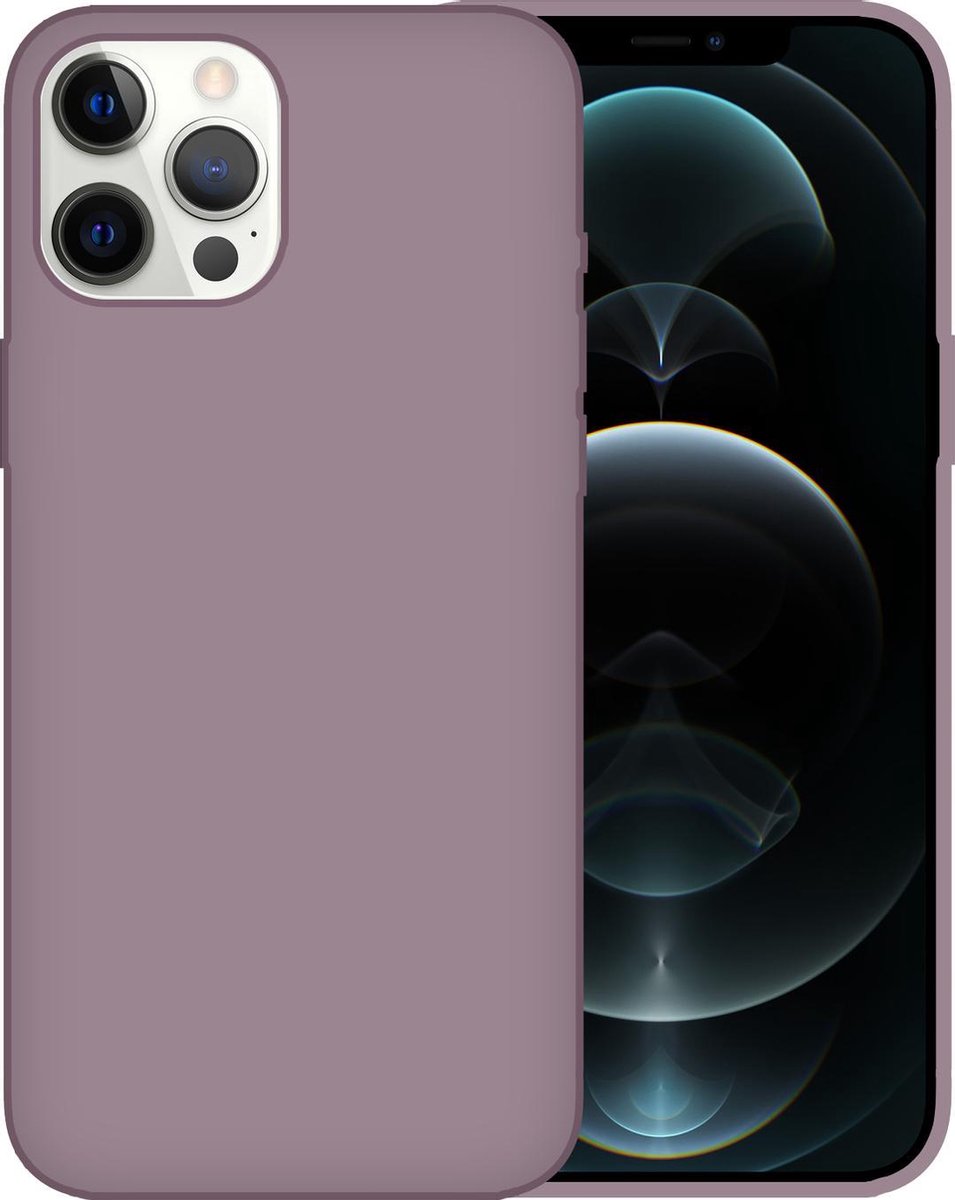 Hoesje geschikt voor iPhone 11 - Backcover - TPU - Oudroze