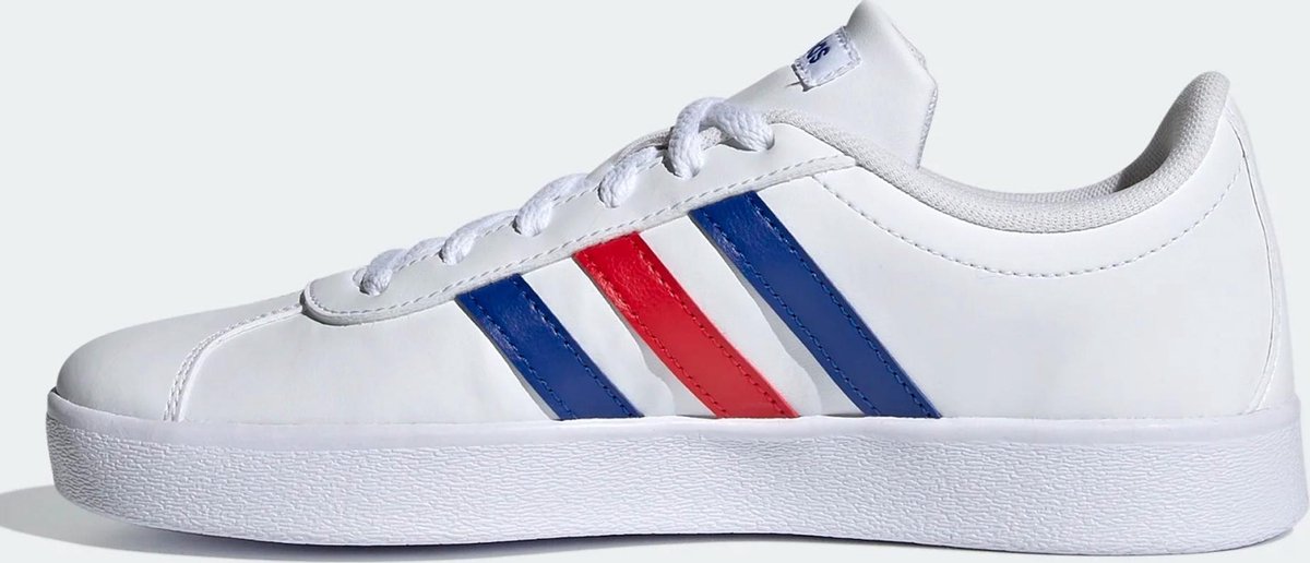 adidas Sneakers - Maat 39 1/3 - Unisex - wit - blauw - rood | bol.com