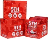 5th Season Gevriesdroogde Strawberry Bites - 3 doosjes met 6 zakjes