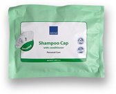ABENA Shampoo Cap met Conditioner - 1 Stuk - Reinigt en Verzorgt Haar en Hoofdhuid - Parfumvrij en Kleurstofvrij - Haren Wassen Zonder Water