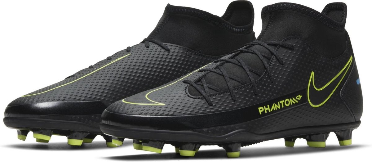 Nike - Phantom GT Club DF FG/MG - Multi Ground Voetbalschoenen - 46 - Zwart  | bol.com