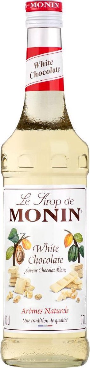 Goedkoopste Monin Koffiesiroop Witte Chocolade - 70 cl
