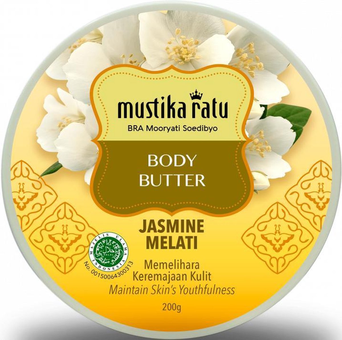 Mustika Ratu Body Butter Jasmijn Melati - 200g