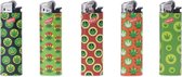 Aanstekers – Flint - Lighters - Prof - 50 stuks – Leaves