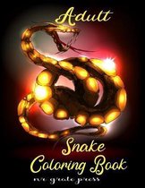 Adult Snake Coloring Book