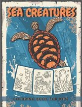 Sea Creatures Coloring Book