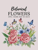 Botanical Flowers Coloring Book