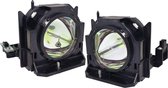 Beamerlamp geschikt voor de PANASONIC PT-DX800E beamer, lamp code ET-LAD60W / ET-LAD60AW. Bevat originele SHP lamp, prestaties gelijk aan origineel.