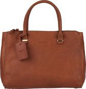 BURKELY Vintage Wieske Handtas - Cognac