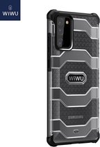WiWu - Hoesje geschikt voor Samsung Galaxy S20 FE -Voyager Case - Schokbestendige Back Cover - Zwart