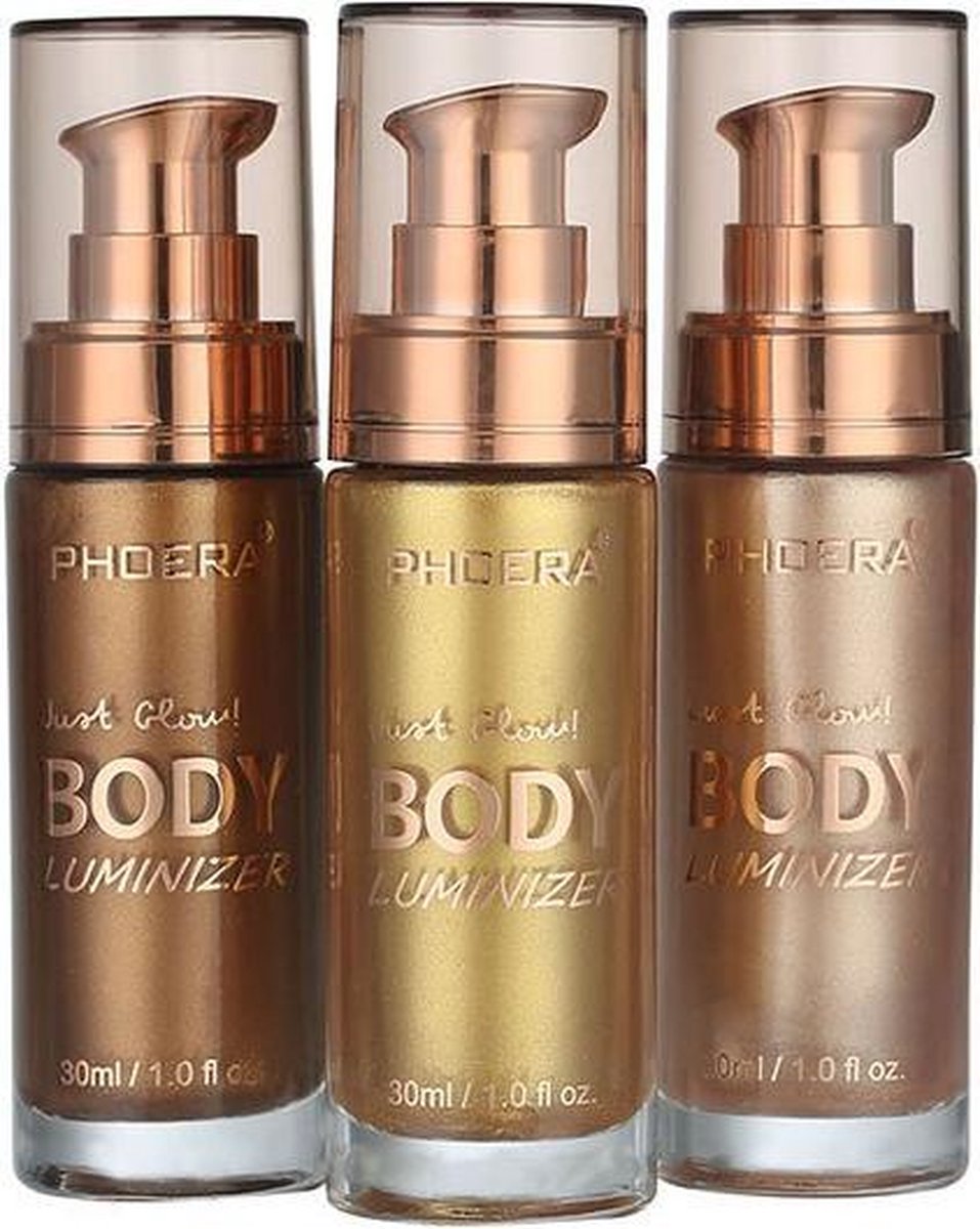 PHOERA™ Just Glow Body Luminizer 102 Metallic Gold