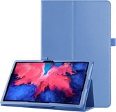 Lunso - Stand flip sleepcover hoes - Geschikt voor Lenovo Tab P11 Pro - Lichtblauw