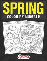 spring color by number edition