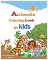 Animals coloring book for kids