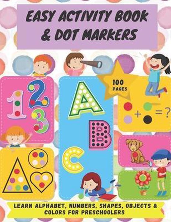 Easy Activity Book & Dot Markers, Matifa Wak 9798730811140 Boeken