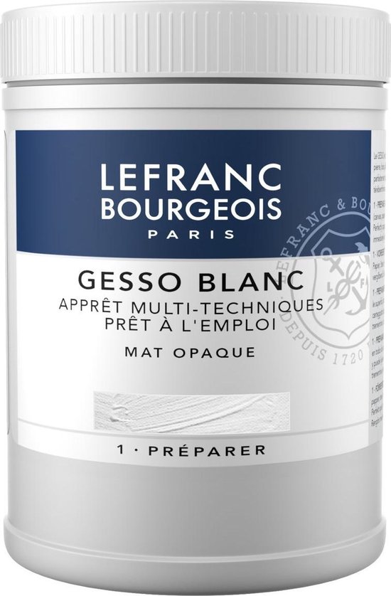 Foto: Lefranc bourgeois fine acrylverf gesso 500ml