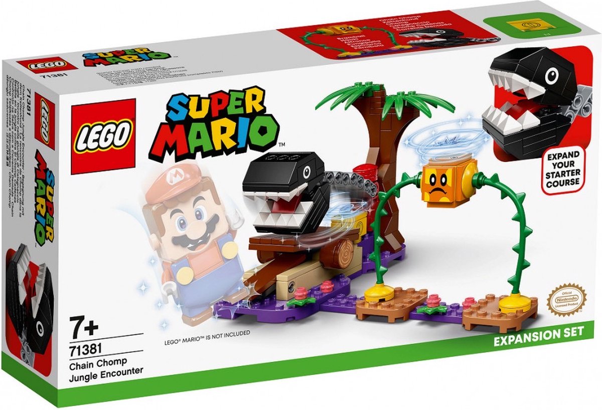 LEGO Super Mario Uitbreidingsset: Chain Chomp Junglegevecht - 71381