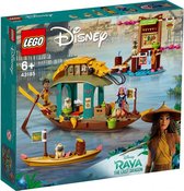 LEGO Disney Princess 43185 Le bateau de Boun Jouet Raya Dernier Dragon