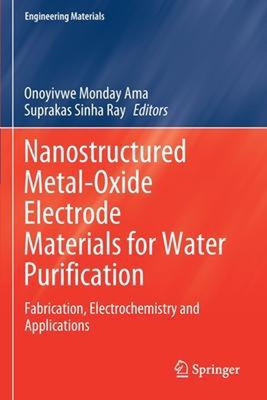 Nanostructured Metal Oxide Electrode Materials for Water Purification