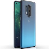 Oneplus 8 Pro hoesje siliconen case transparant