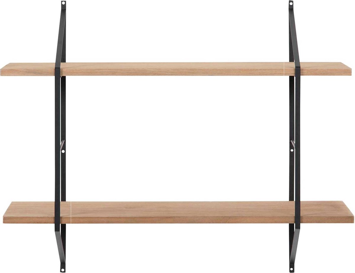 Wandrek Mountain 2 planken bruin 76cm boekenplanken