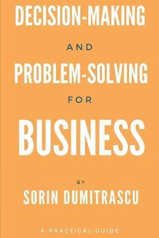 Strategic- Decision-making and Problem-solving for Business - cover