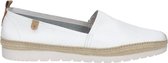 Verbenas Noa dames espadrille - Wit - Maat 38