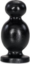 XXLTOYS - Imran - XXL Plug - Inbrenglengte 15 X 5.5 cm - Black - Uniek design Buttplug - Stevige Anaal plug - Made in Europe