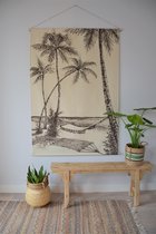 Bali Lifestyle - Wandkleed - Bali Beach XL - 120x175 - 100% katoen