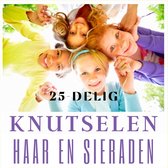 25-Delig-Geel-Knutsel set -Sieraden -haar-Oorbellen-Ring- sieraden maken  set - kinderen Kinderfeestje