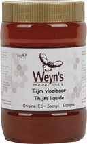 Tijmhoning vloeibaar Nieuw-Zeeland - 1kg - Weyn's - Honing vloeibaar - Honingpot