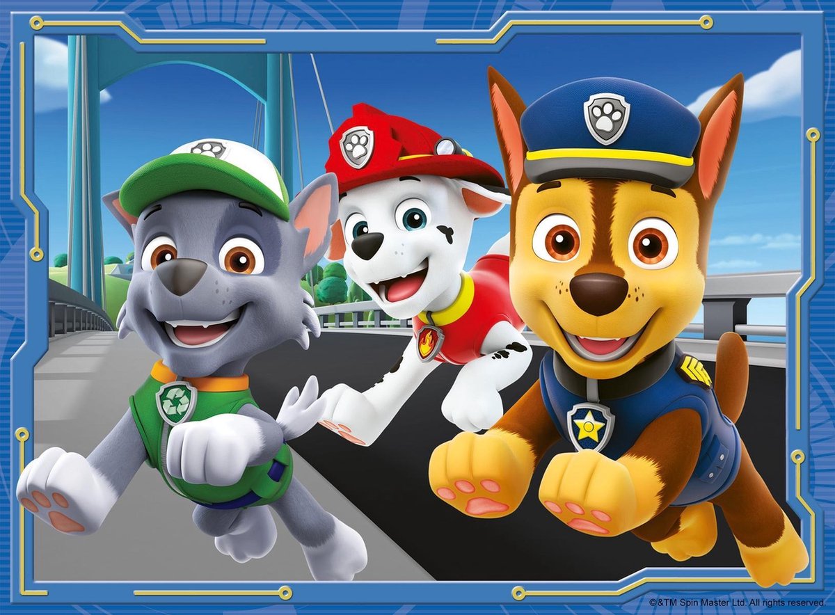 Ravensburger puzzel PAW Patrol - 12+16+20+24 stukjes — afbeelding 5