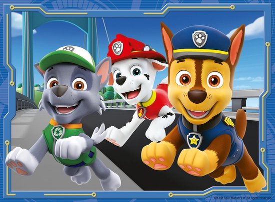 Ravensburger puzzel PAW Patrol - 12+16+20+24 stukjes
