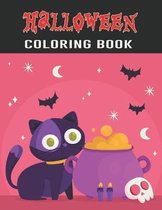 Halloween Coloring Book: A Spooky Coloring Book For Kids