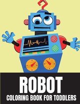 Robot Coloring Book For Toddlers