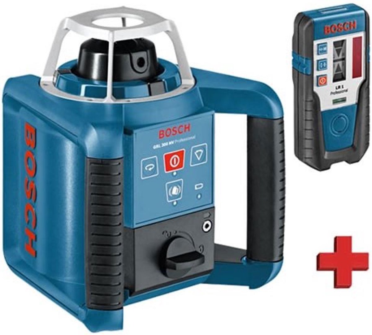 Bosch GRL 400 H rotatie laser + LR 1 ontvanger in koffer 400m