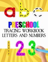 preschool tracing workbook letters and numbers