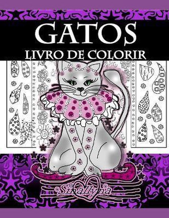 Gatos - Livro de Colorir, Sinallyna | 9781095176023 | Boeken | bol.com