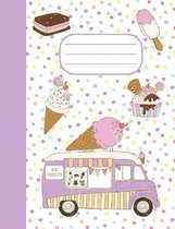 Ice Creams Composition Notebook
