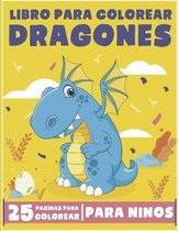 LIbro Para Colorear Dragones Para Ninos