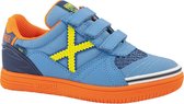 munich Blauwe sneaker klittenband - Maat 34