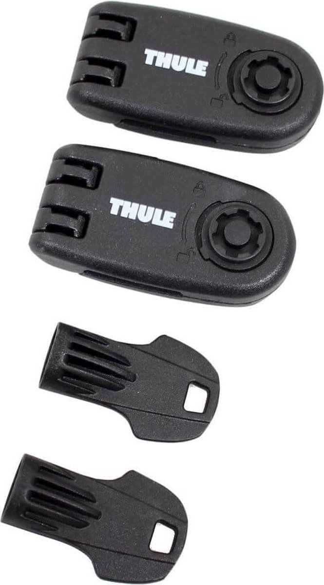 Thule Wheel Strap Locks Fietsendragers Accessoire Black One-Size van Thule — afbeelding 4