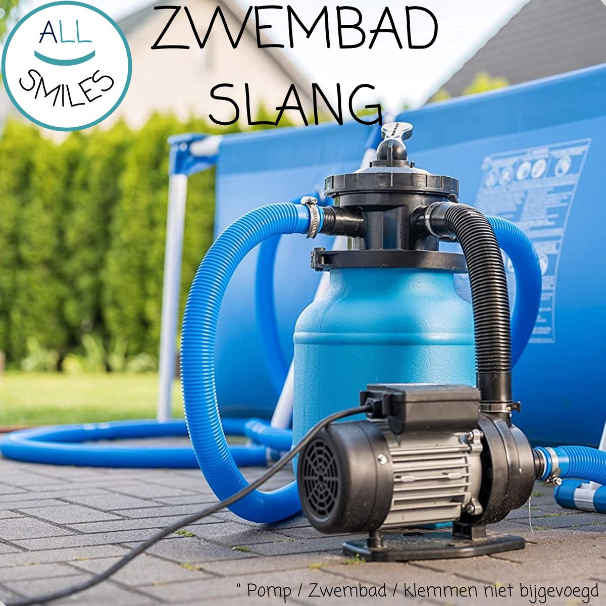 Mega Zwembadslang PVC 55 mm x 63 mm 5 bar grijs 25 meter type Poolflex Mega Zwembadslang PVC 55 mm x 63 mm 5 bar grijs 25 meter type Poolflex